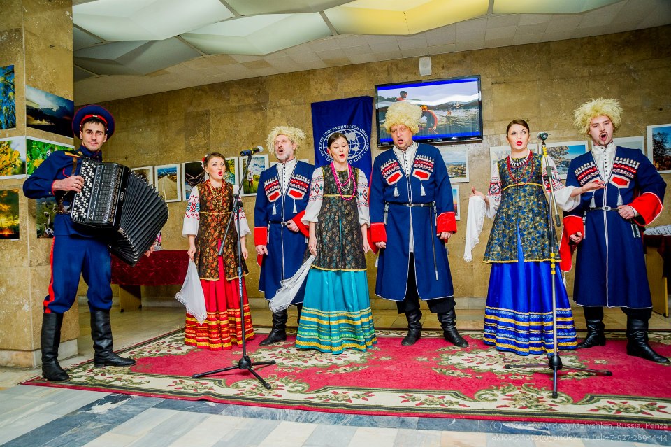 Казачья застава оказала подденржку организаторам выставки