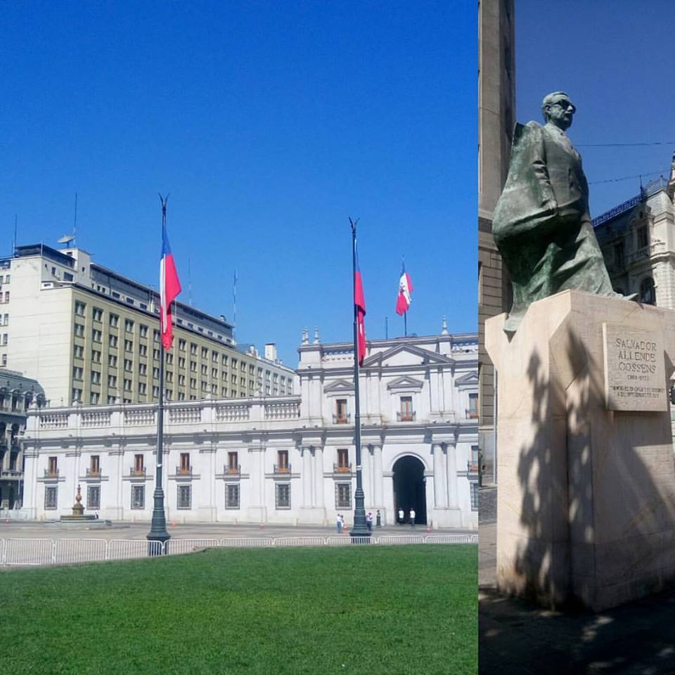 Дворец президента в Чили